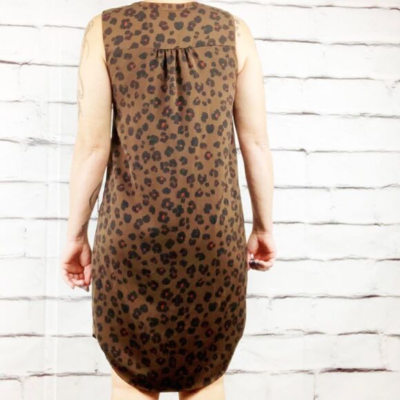 41 Hawthorn leopard print sleeveless dress - Picture 3 of 8